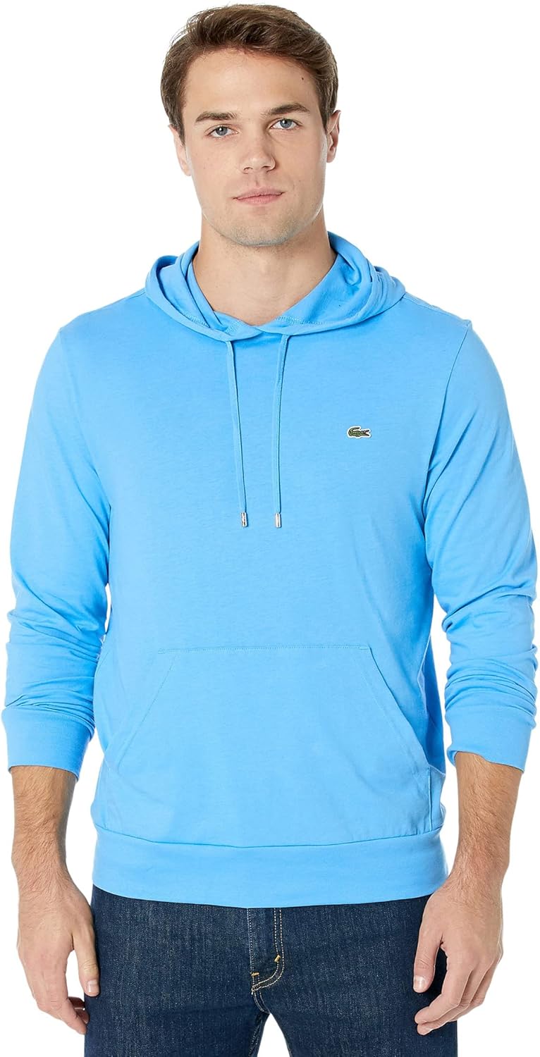 

Lacoste толстовка с длинным рукавом и центральным карманом, футболка-джерси, Th9349, Argentine