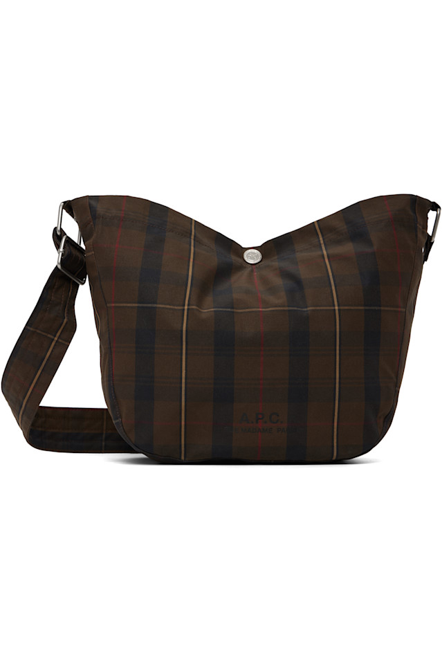 

Журнал, маленькая сумка-мессенджер A.P.C., коричневый