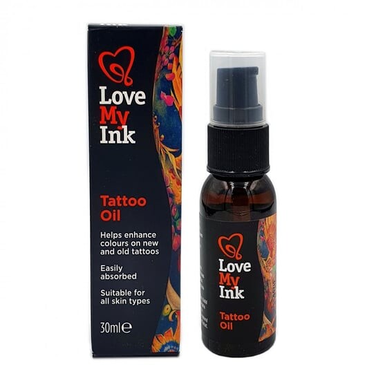 

Масло для ухода за татуировками – 30 мл – Love My Ink Tattoo, inna
