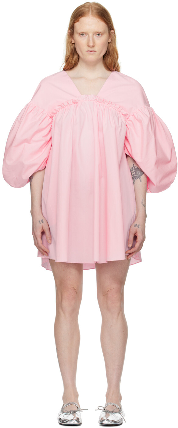 

Мини-платье Annie от SSENSE Exclusive Kika Vargas, розовый