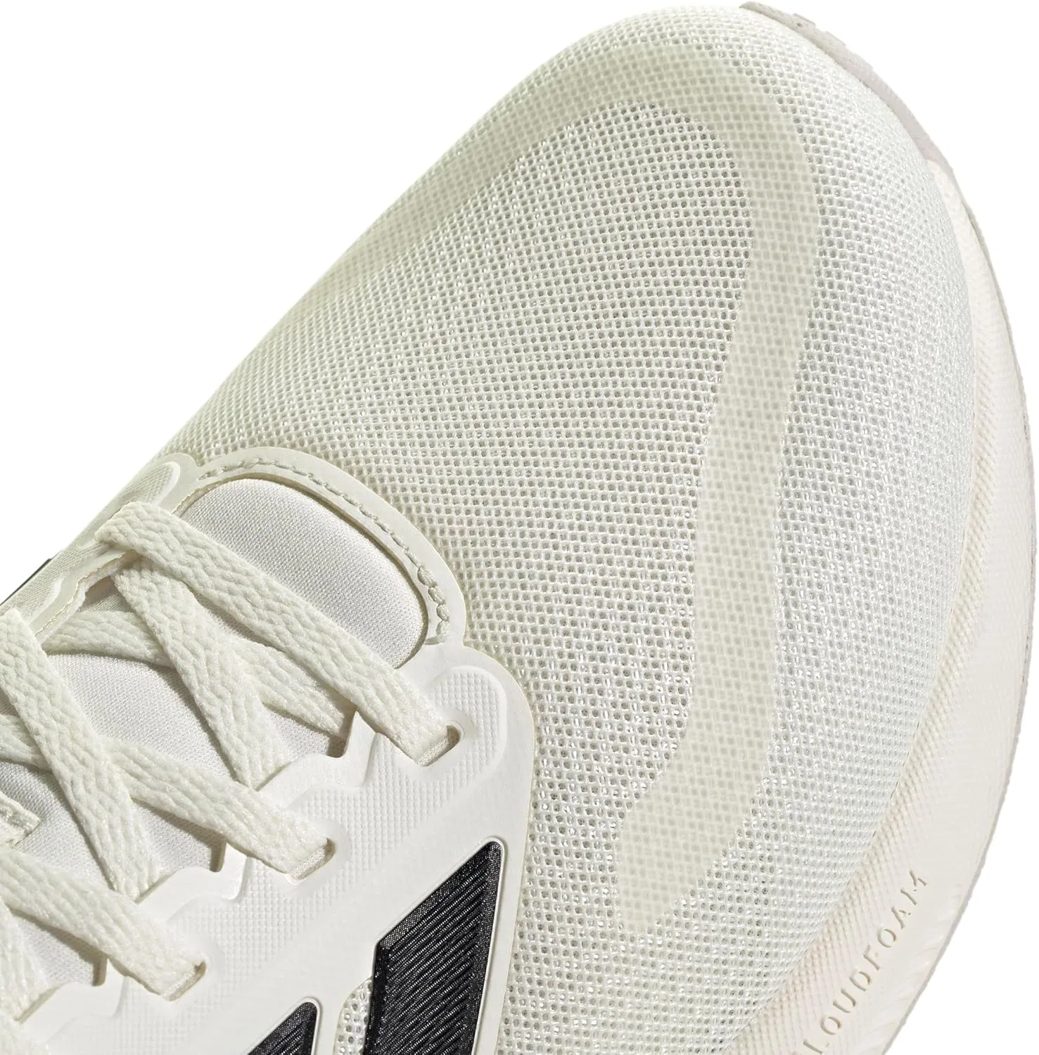 Мужские беговые кроссовки Adidas Runfalcon 5, Off White Core Black Lime Burst — фото 4