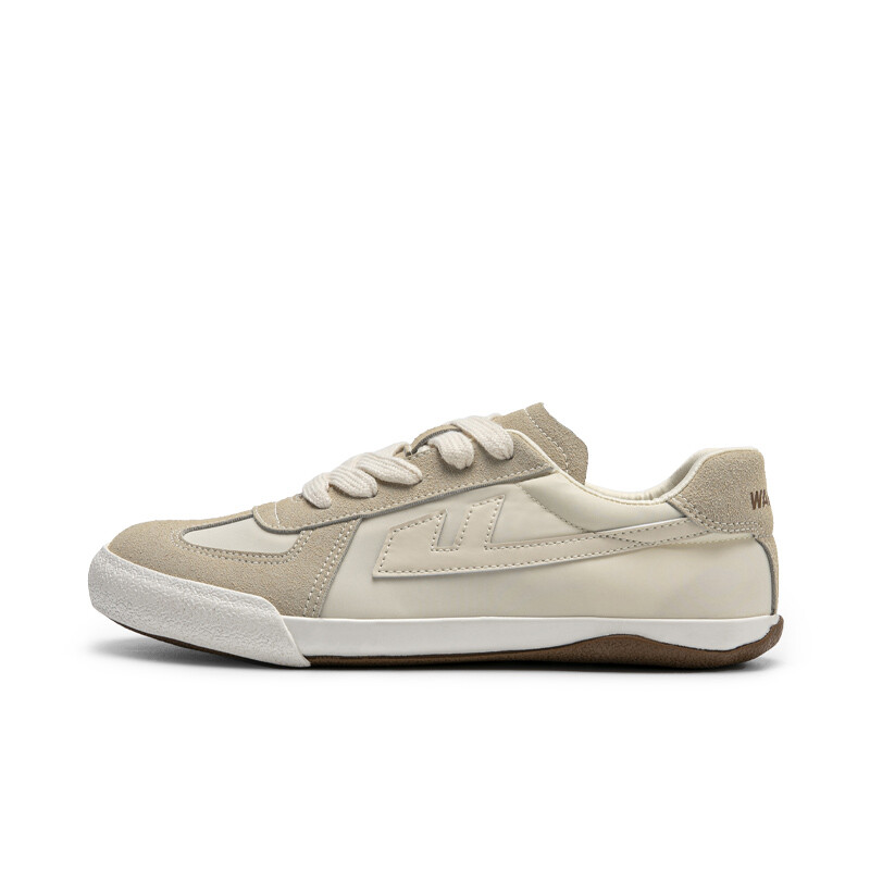 

Кроссовки WARRIOR Skateboarding Shoes Unisex Low-top White/khaki/brown, бежевый