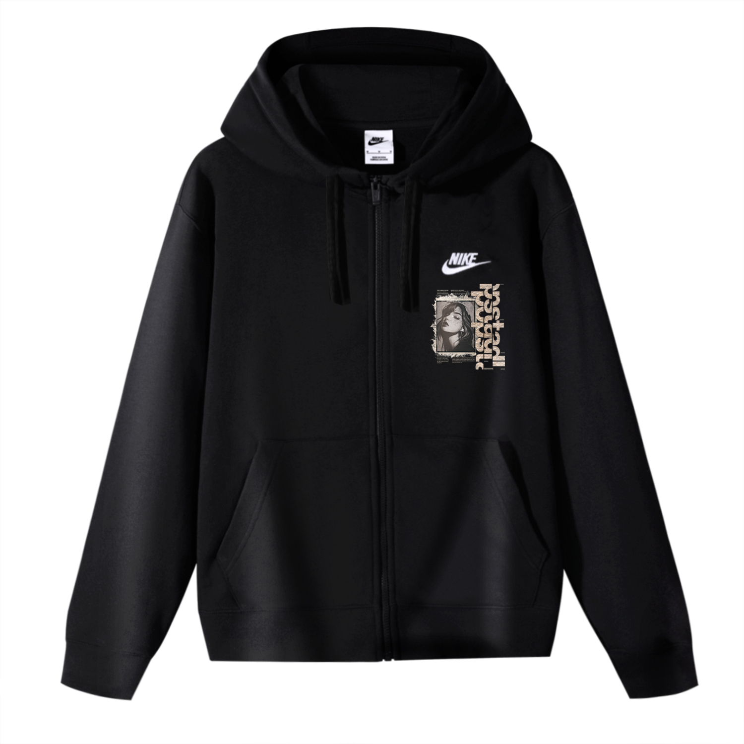 

Nike Куртка унисекс черная, Black