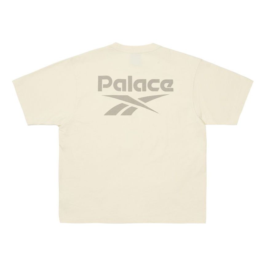 

Футболка Palace x Reebok T-Shirt 'Off-White', бежевый