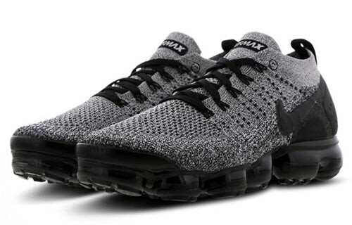 Кроссовки air vapormax flyknit 2 Nike, черный — фото 2