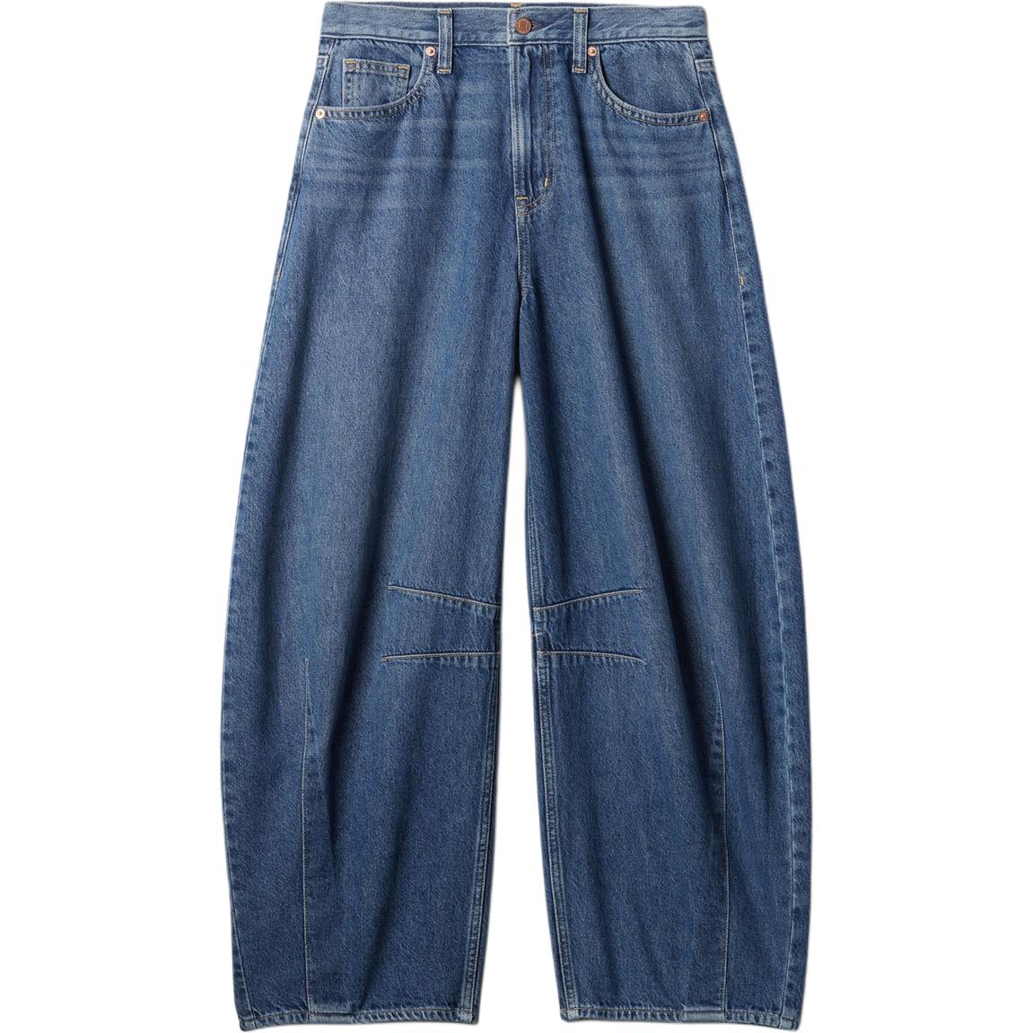 

Джинсы Non Stretch High Rise Pure Cotton Scimitar Shaped Knife American Edition Women's GAP, Dark Color Washed