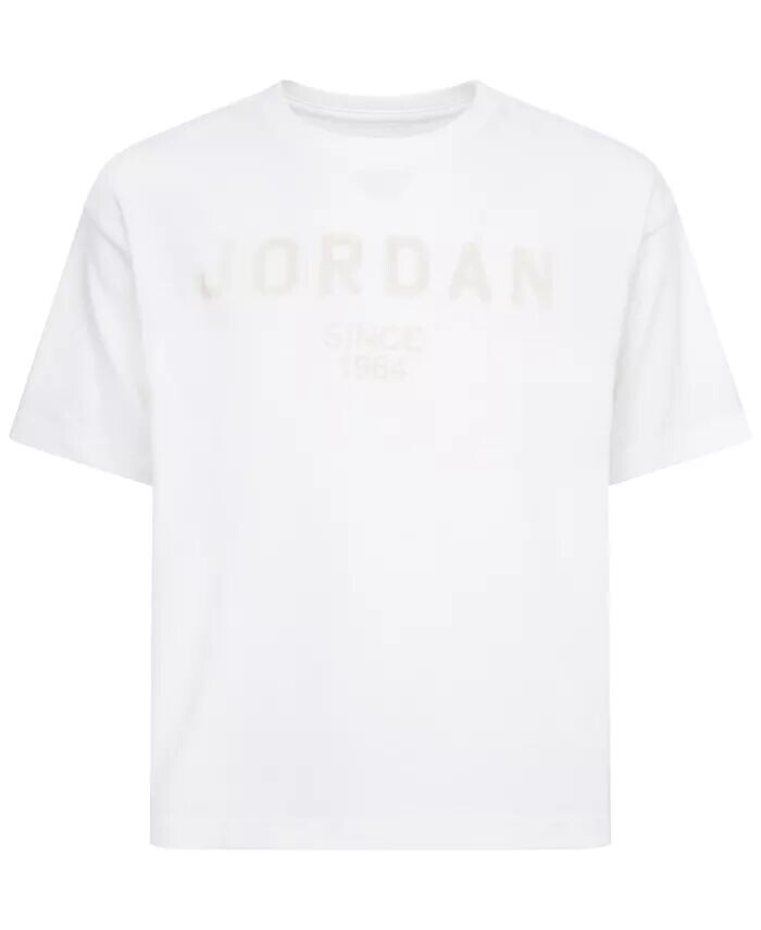 

Футболка с коротким рукавом и логотипом Big Girls Jordan, зеленый