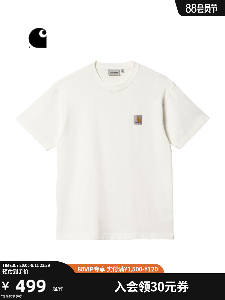 

Футболка мужская Carhartt WIP с логотипом, синий
