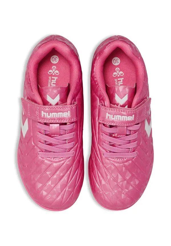 Кроссовки Hummel Top Star Turf VC 2.0 JR, розовый аврора — фото 3