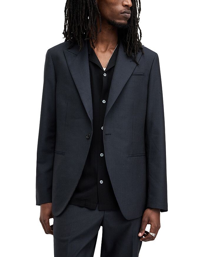 

Блейзер свободного кроя ALLSAINTS Howling, синий