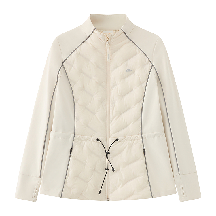 

Ellesse Пуховик Women's Shell Gray с воротником стойкой утепленный