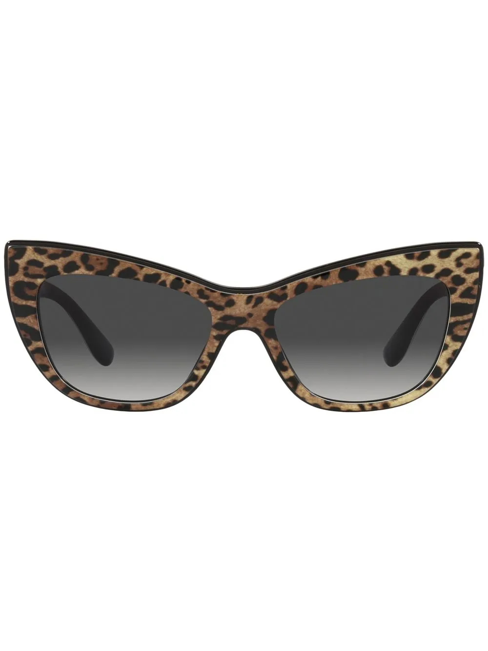 

Солнцезащитные очки с леопардовым принтом Dolce & Gabbana Eyewear, коричневый