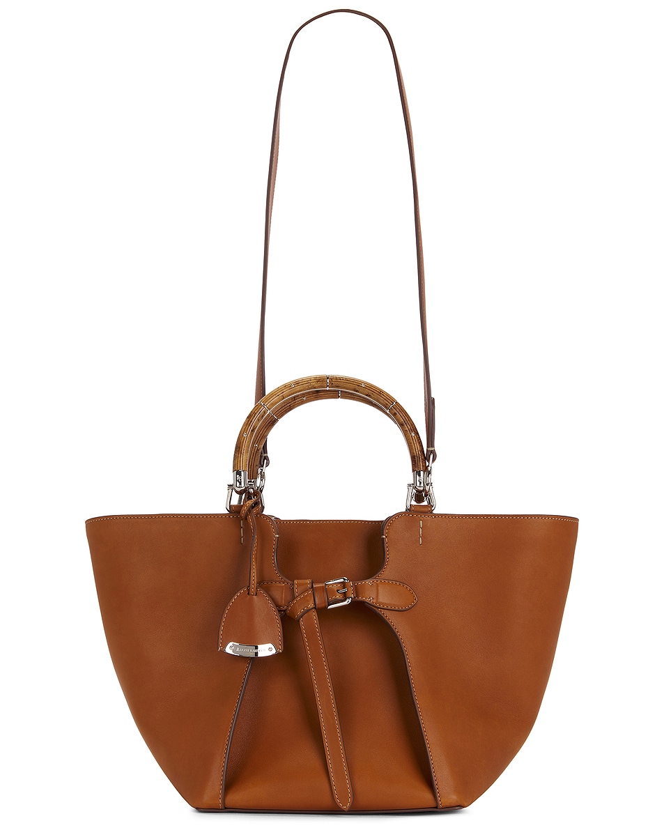 

Сумка-тоут Ralph из телячьей кожи Ralph Lauren Collection, RL Gold