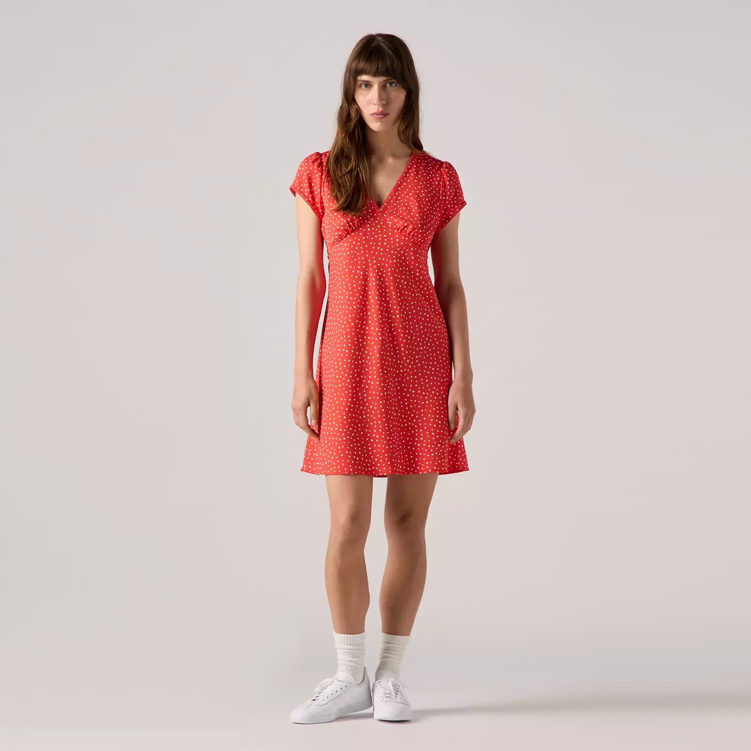 

Платье Myla с короткими рукавами Levi's, цвет Annette Ditsy Floral - Red