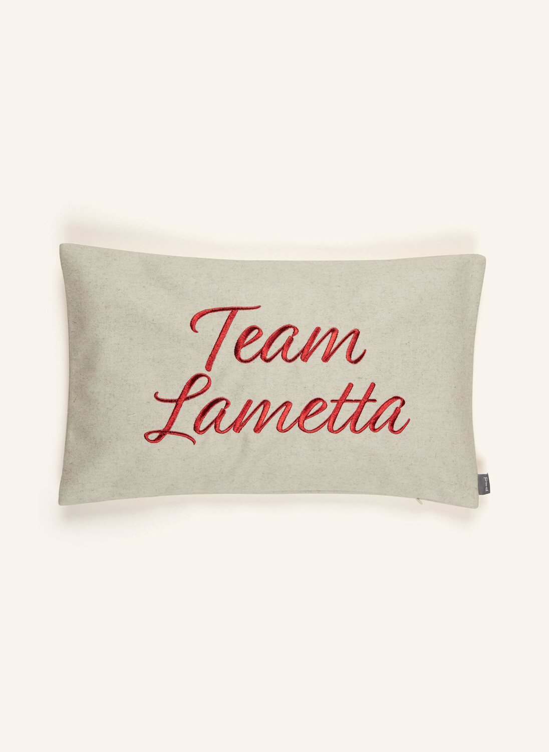

Чехол на подушку Pad TEAM LAMETTA, 30x50 см, цвет hellbraun/rot