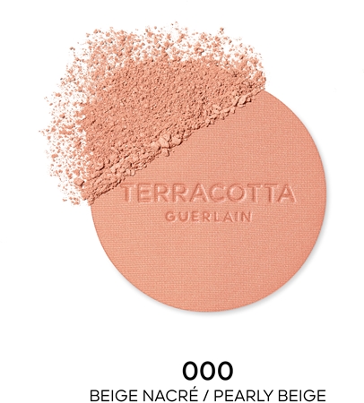Осветляющие румяна GUERLAIN Terracotta Blush, 000 Pearly Beige 5 g — фото 2