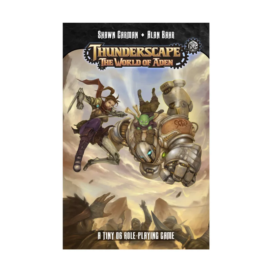 

Thunderscape-Tiny D6 RPG, Thunderscape, мягкая обложка
