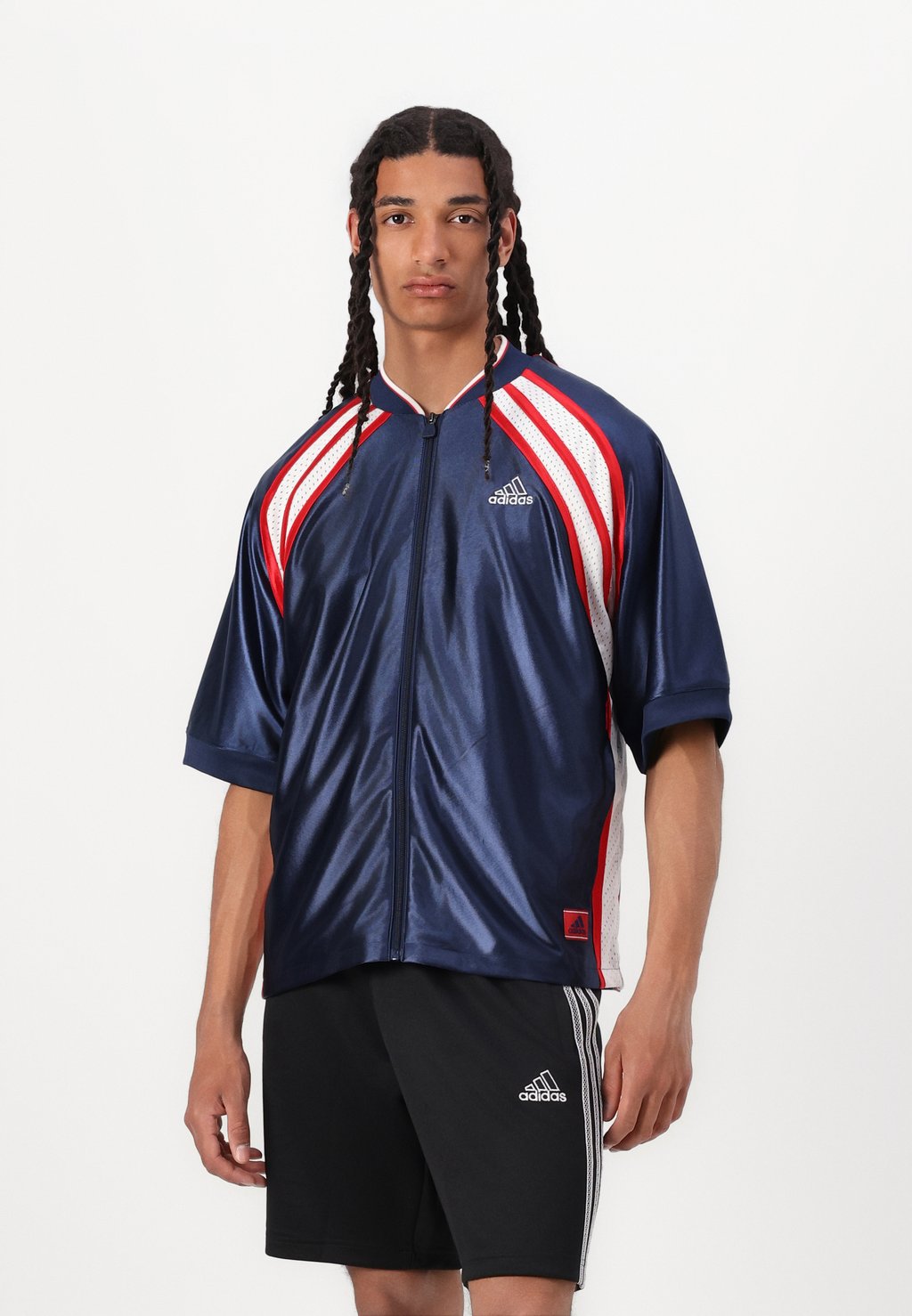 

Тренировочная куртка CUTLINE Adidas Originals, темно-синий