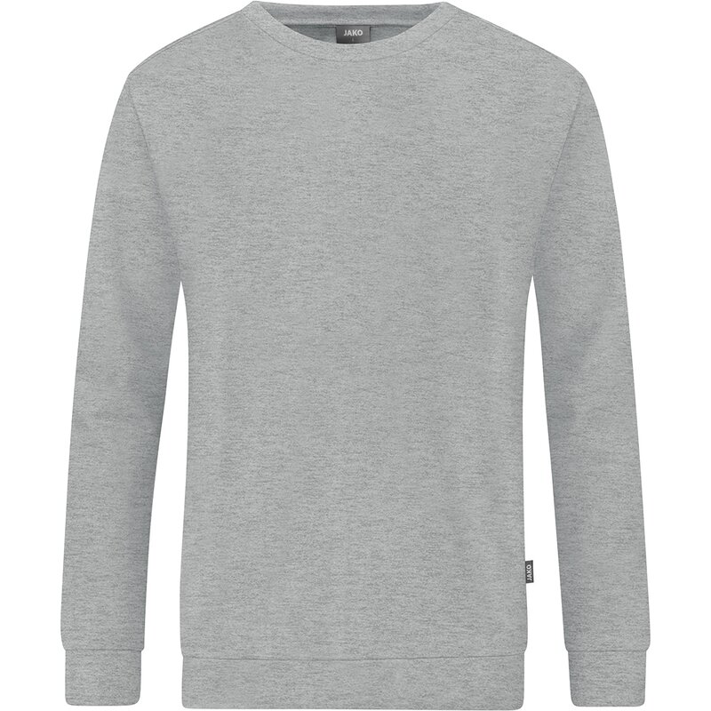 

Толстовка с потом органическая Jako, цвет hellgrau meliert