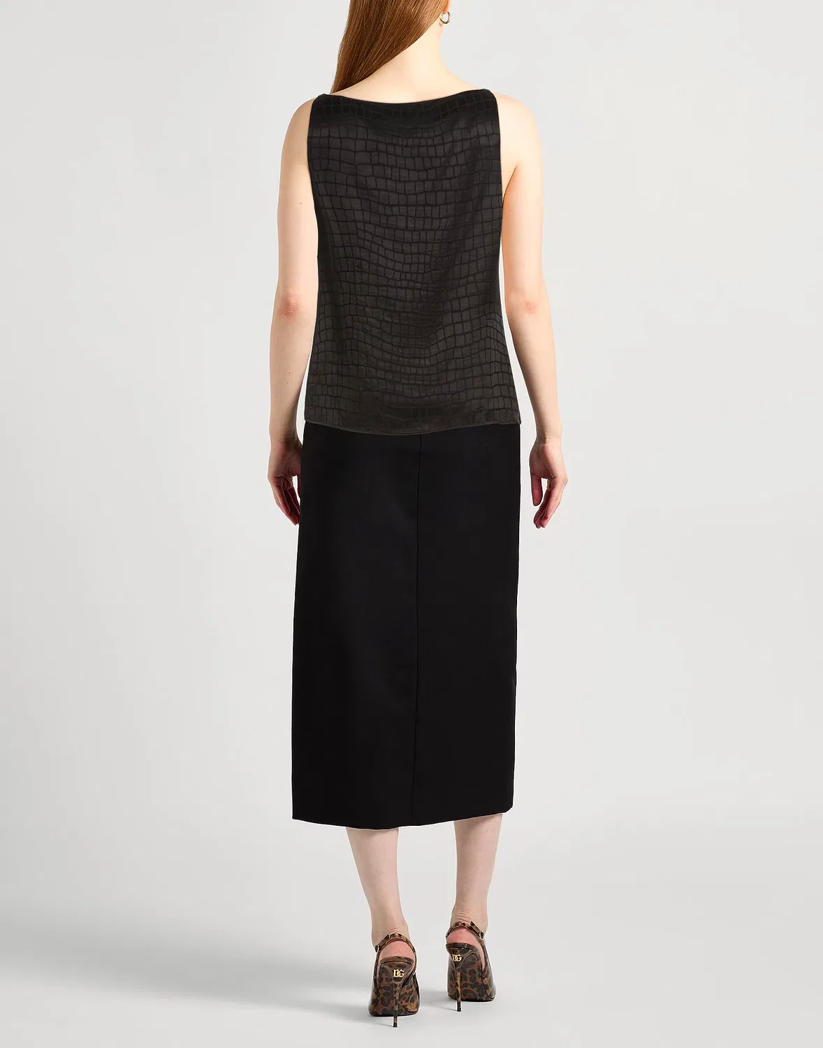 Топ Camisole Black VERSACE — фото 3