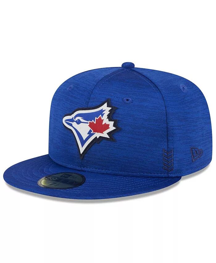 

Мужская приталенная кепка Royal Toronto Blue Jays 2024 Clubhouse 59FIFTY New Era, синий