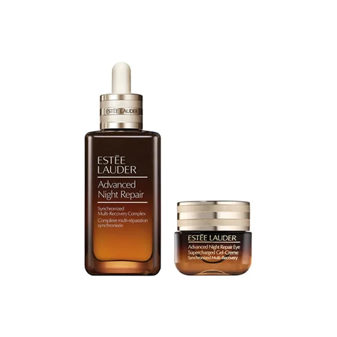ESTEE LAUDER Набор из двух бутылочек для сыворотки и крема для глаз, 7th Small Brown Bottle Serums 100ml+5th Generation Small Brown Bottle Eye Cream 15ml
