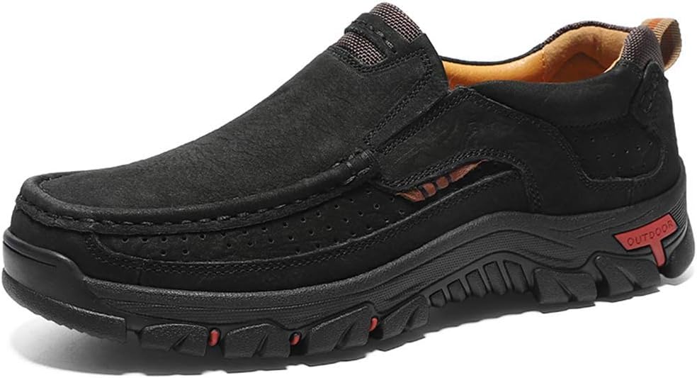 

Мужские кроссовки CERYTHRINA из кожи, легкие, дышащие, повседневные, без шнуровки, с шнуровкой, лоферы для бизнеса, работы и офиса, черный