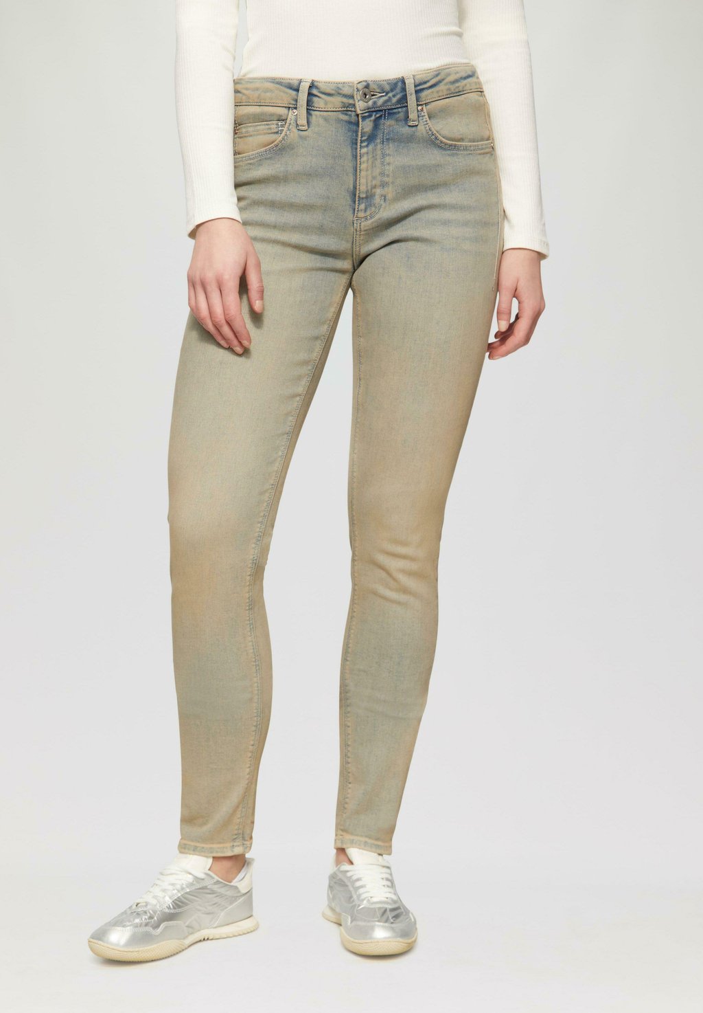 

Джинсы скинни SADIE MID RISE QS, светло-голубой