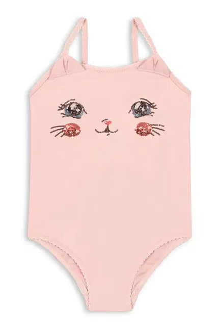 Купальник детский Kitty Swimsuit Konges Sløjd, розовый — фото 2