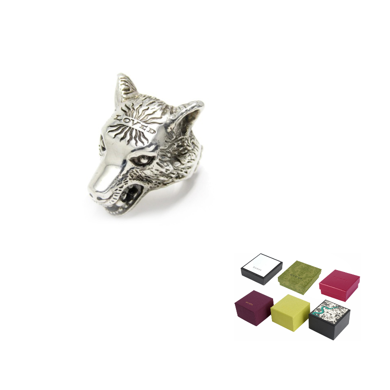 

GUCCI Кольцо из стерлингового серебра 925 пробы мужское серебряное