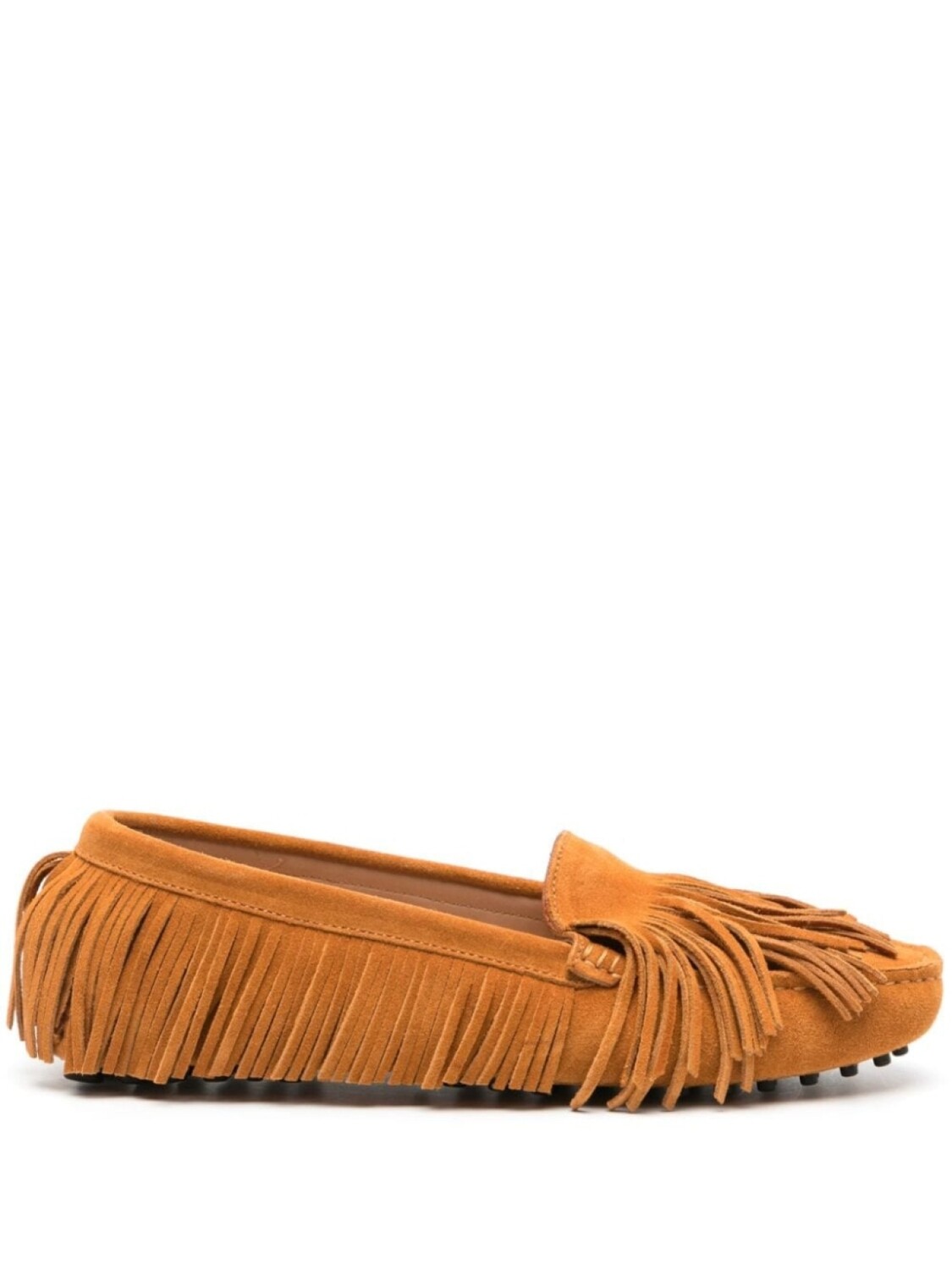 

Scarosso лоферы fringed с бахромой, оранжевый