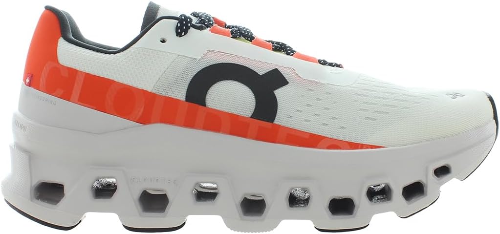 

Кроссовки On Damen Cloudmonster Sneaker, белый/красный
