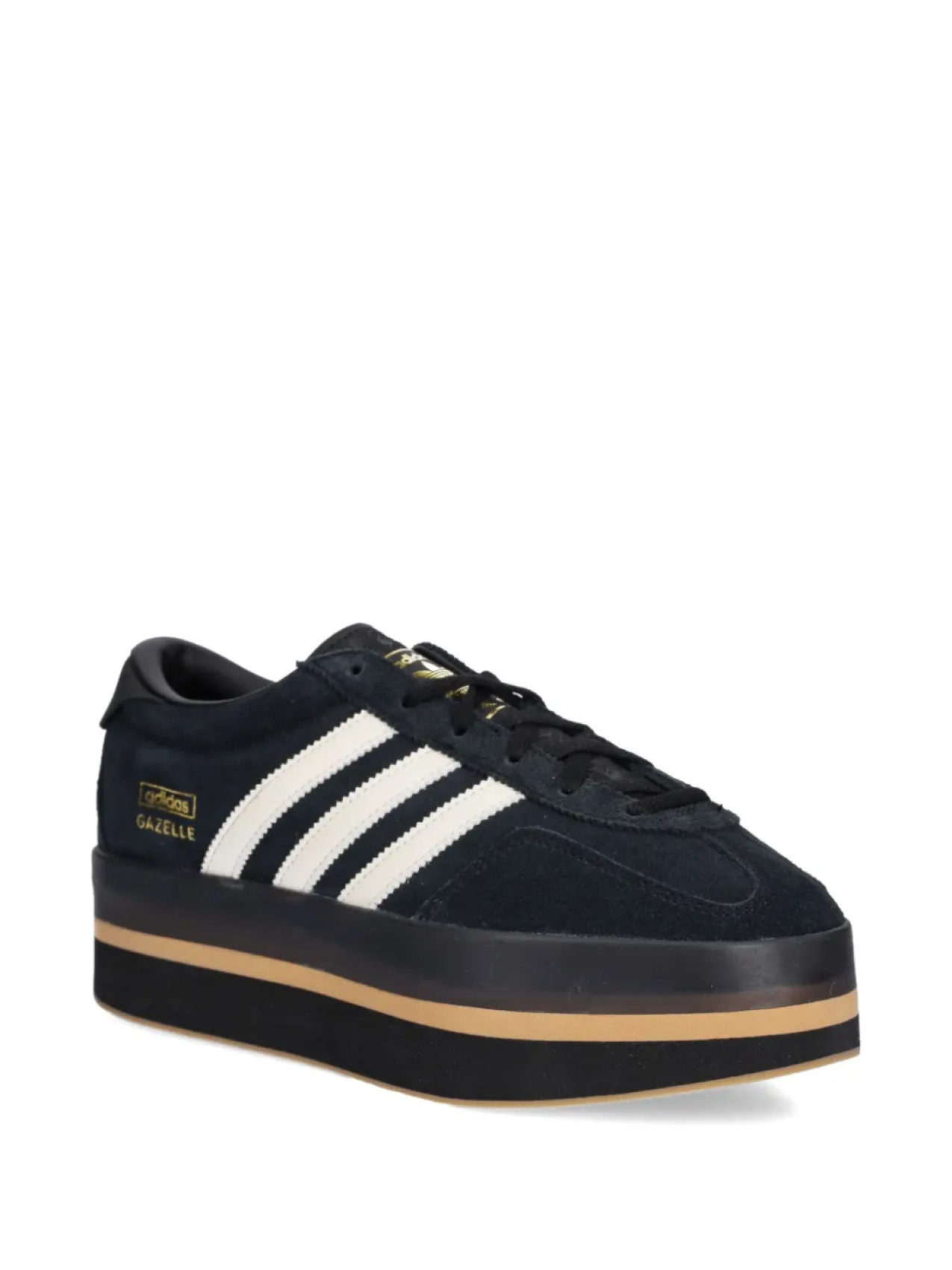 Кроссовки adidas Gazelle Stack, черный — фото 2