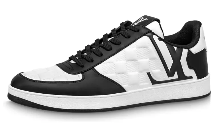 

Кроссовки LOUIS VUITTON Rivoli Sneakers 'White Plaid With Black Side Logo', Черный, Кроссовки LOUIS VUITTON Rivoli Sneakers 'White Plaid With Black Side Logo'