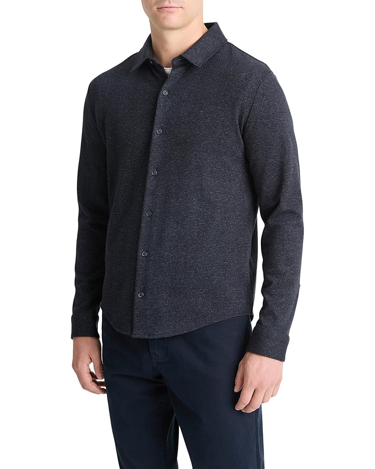 

Лонгслив Vince Glen Plaid Long, цвет Coastal Combo