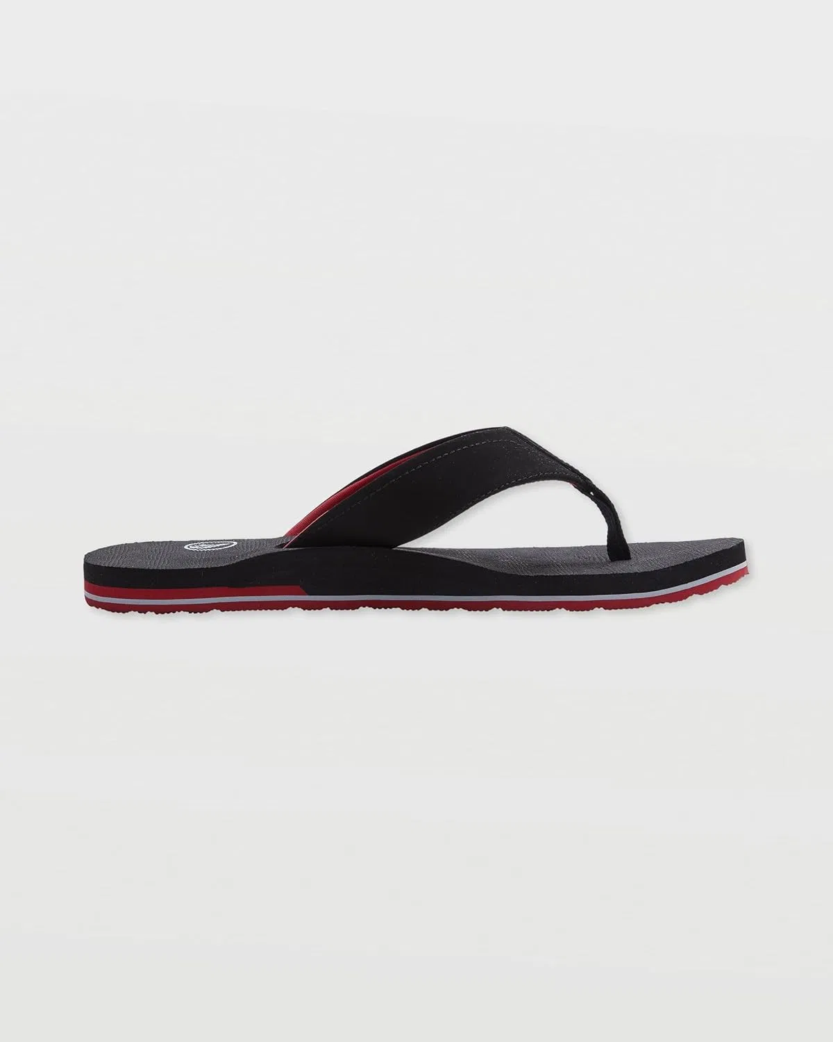 Сандалии водонепроницаемые Volcom, Black/Red — фото 3