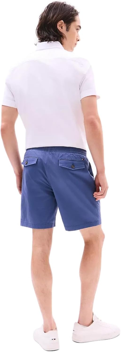Мужские шорты Tommy Hilfiger Regular Fit Flex-Tommy, коллекция 2024, 40, Faded Indgo (Pull-On) — фото 4