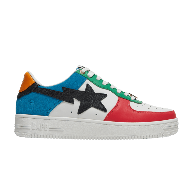 

Кроссовки BAPE Bapesta Low 'Tokyo Olympics 2021', белый