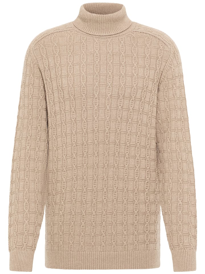 

Eterna Вязаный свитер бежевого цвета