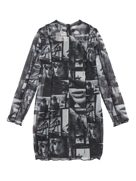 Платье на каждый день обычный крой J5YK08 K0180 Guess, серый — фото 2