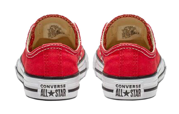 Кроссовки chuck taylor all star low top red Converse, красный — фото 4
