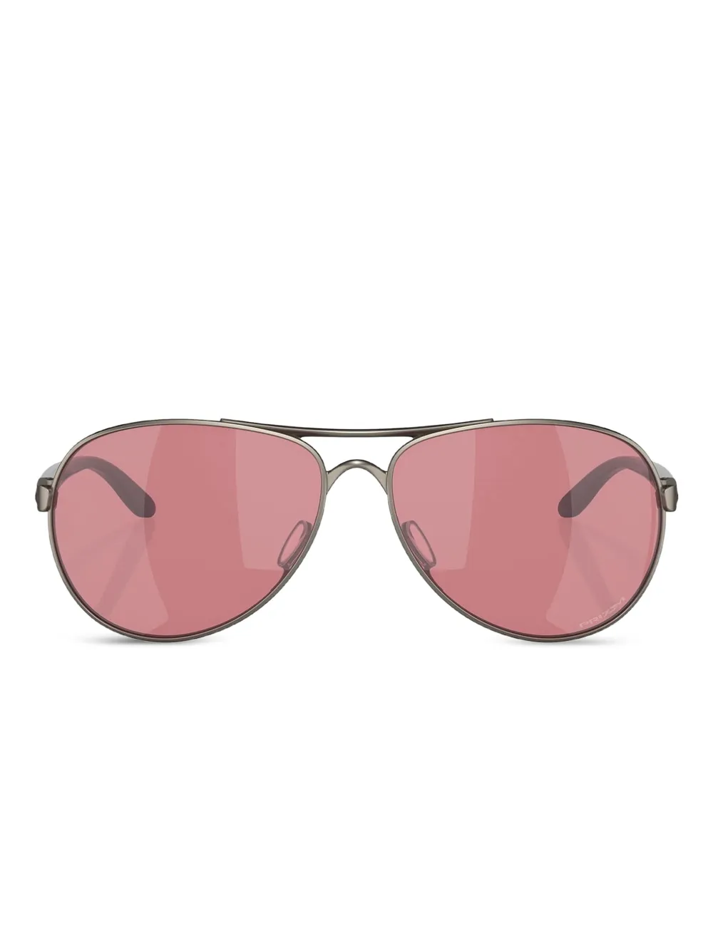 

Солнцезащитные очки в круглой оправе Oakley, серый