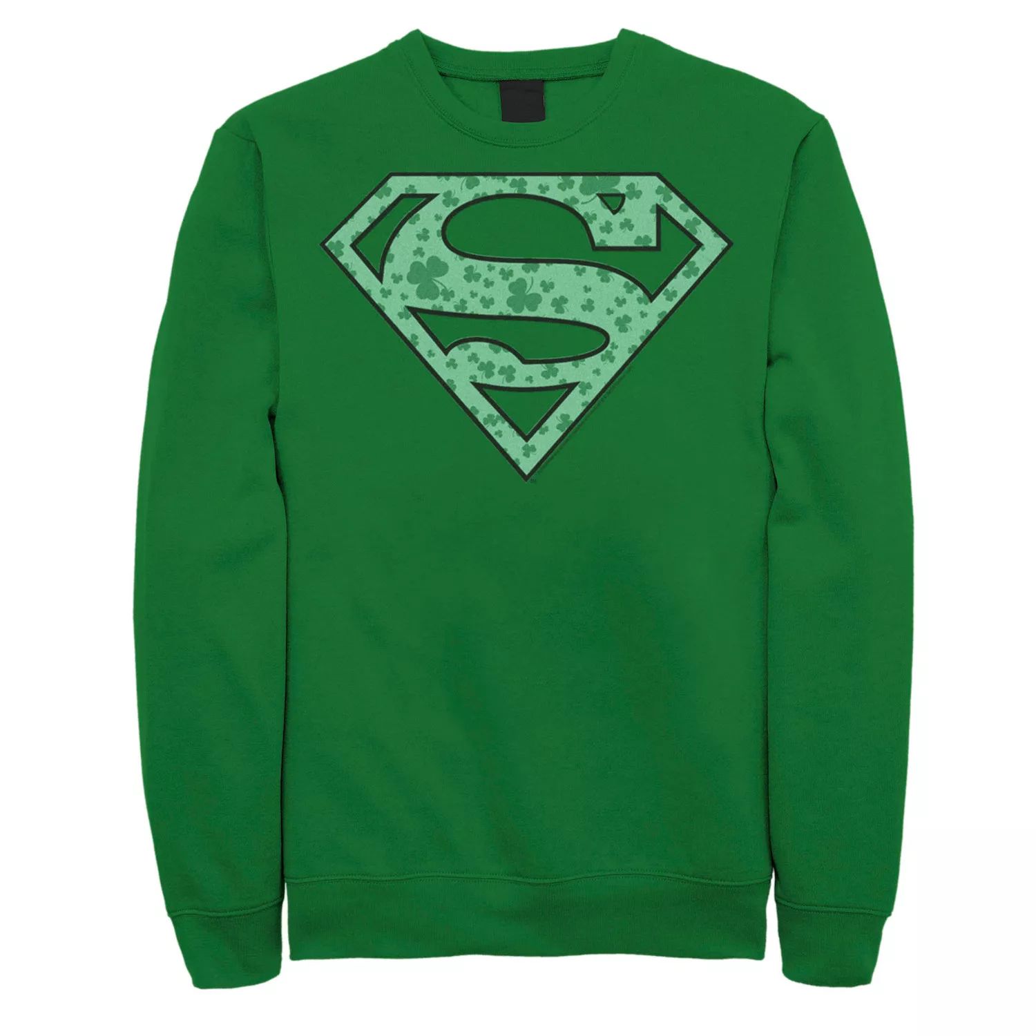 

Мужской свитшот с логотипом DC Comics Superman Shamrock ко Дню Святого Патрика Licensed Character