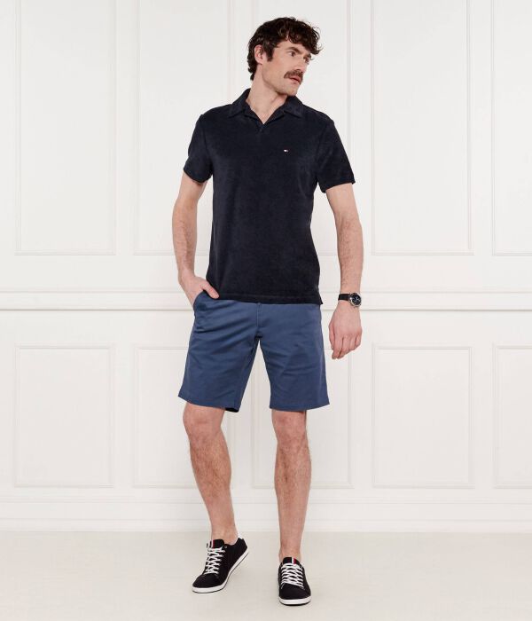 Рубашка поло Regular fit frotinis audinys Tommy Hilfiger, синий — фото 2