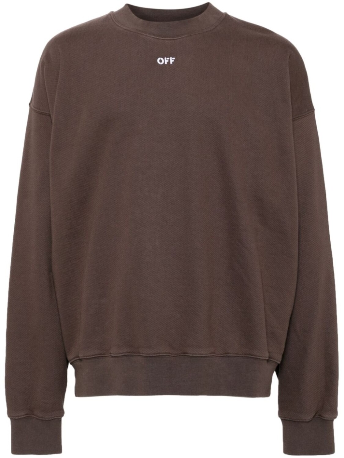 

Хлопковая толстовка с вышитым логотипом Off-White