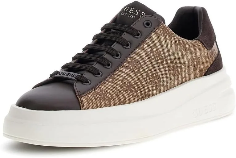 Мужские кроссовки GUESS Elba Carryover, коричневый