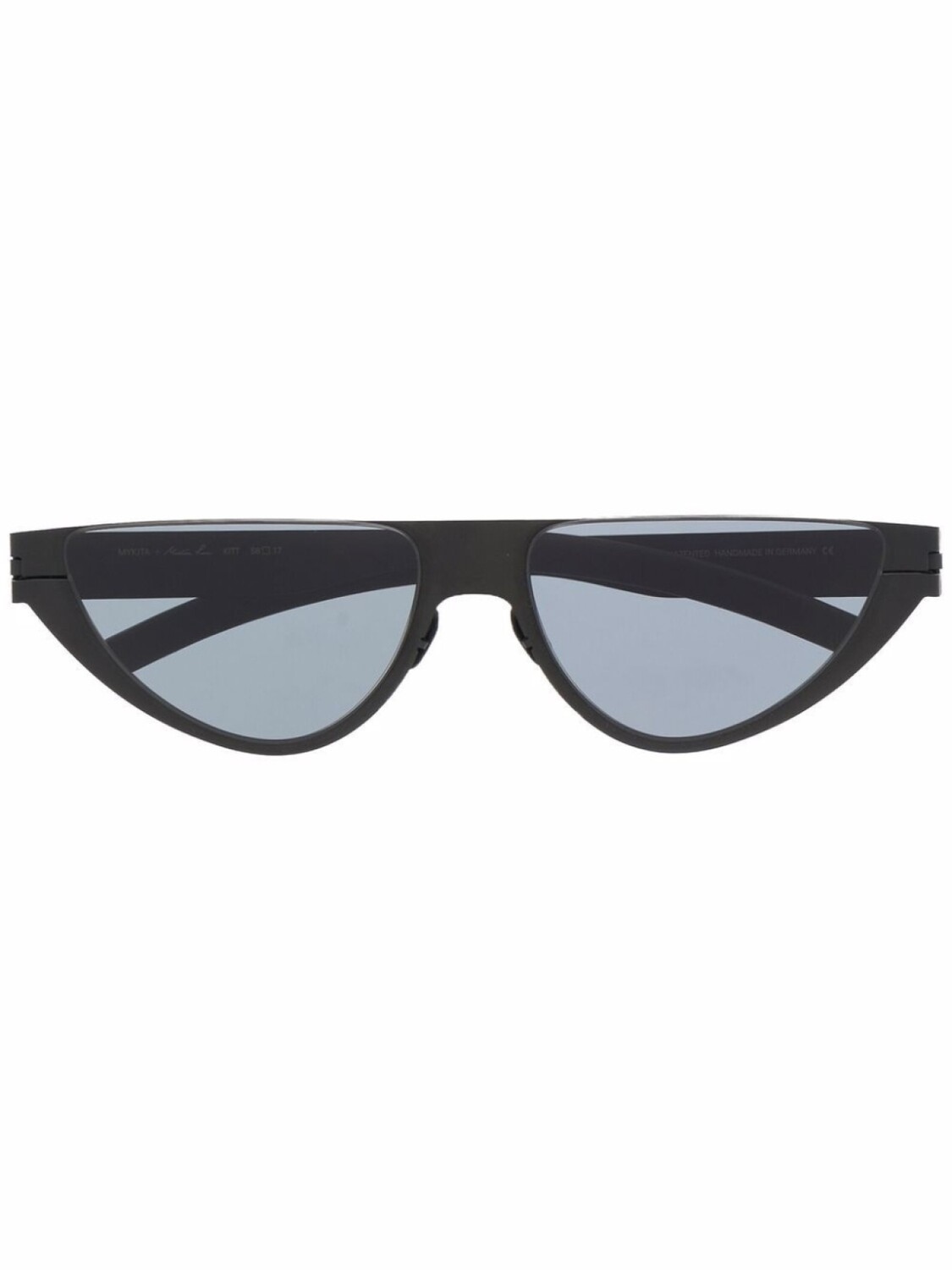 

Mykita солнцезащитные очки с закругленными линзами, черный