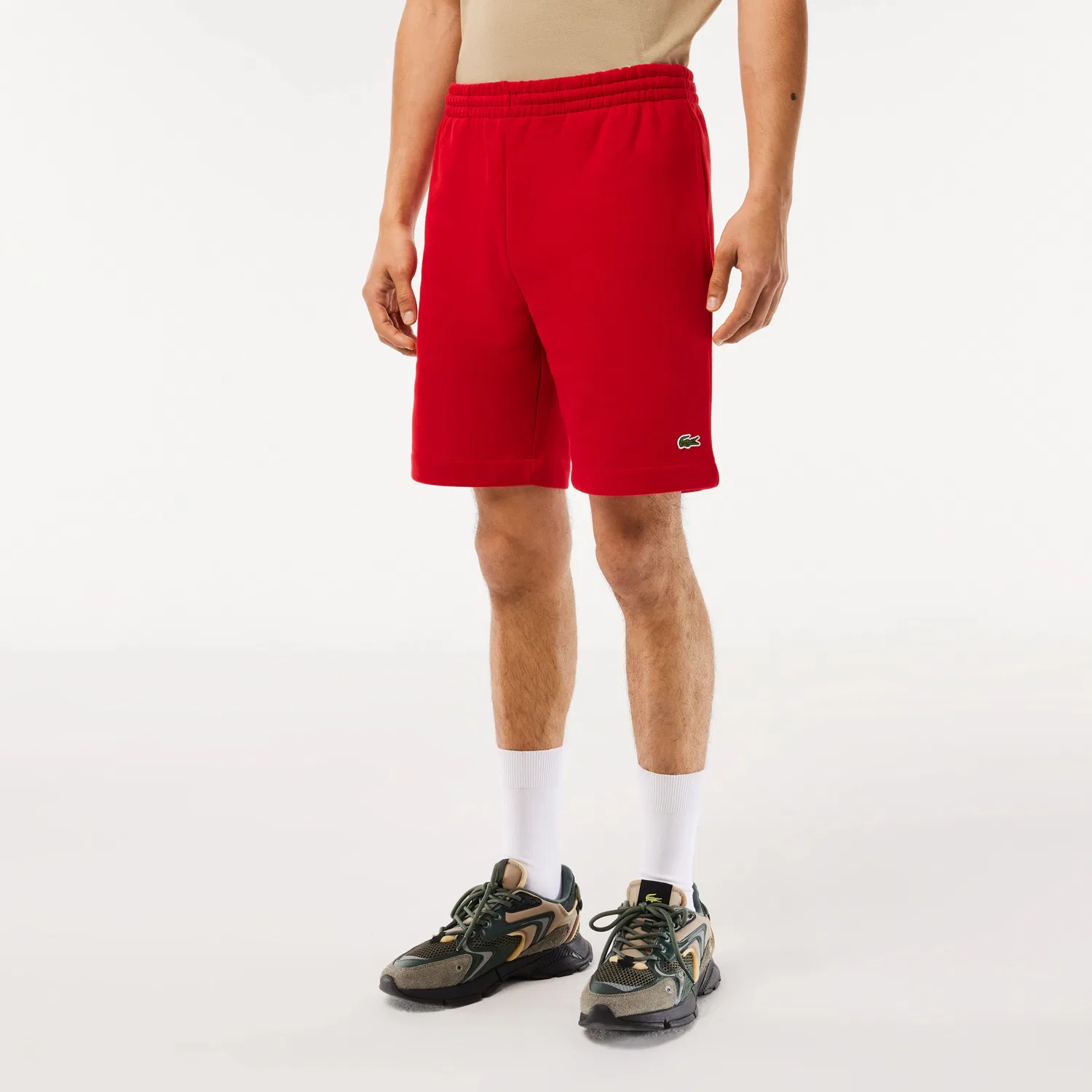 Шорты мужские Casual Red LACOSTE — фото 3