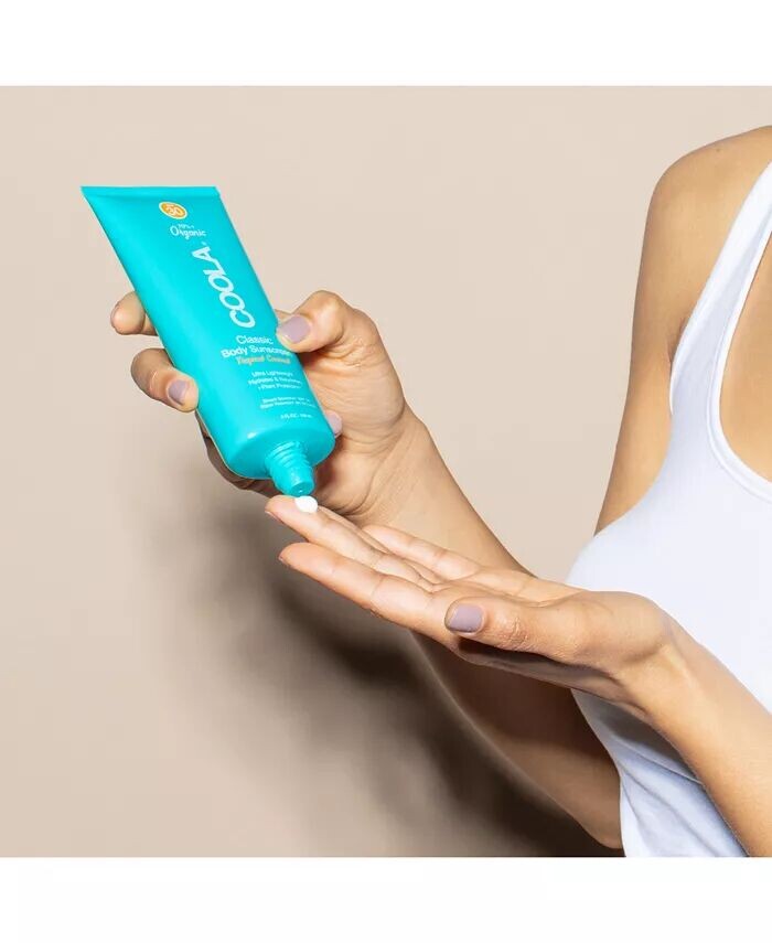 Классический солнцезащитный крем для тела с тропическим кокосом SPF 30, 5 унций Coola — фото 2
