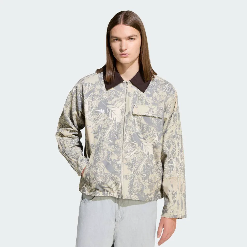 Рабочая куртка Adidas Originals из парусины, цвет Beige